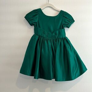Janie and Jack Size 4 Green Dress